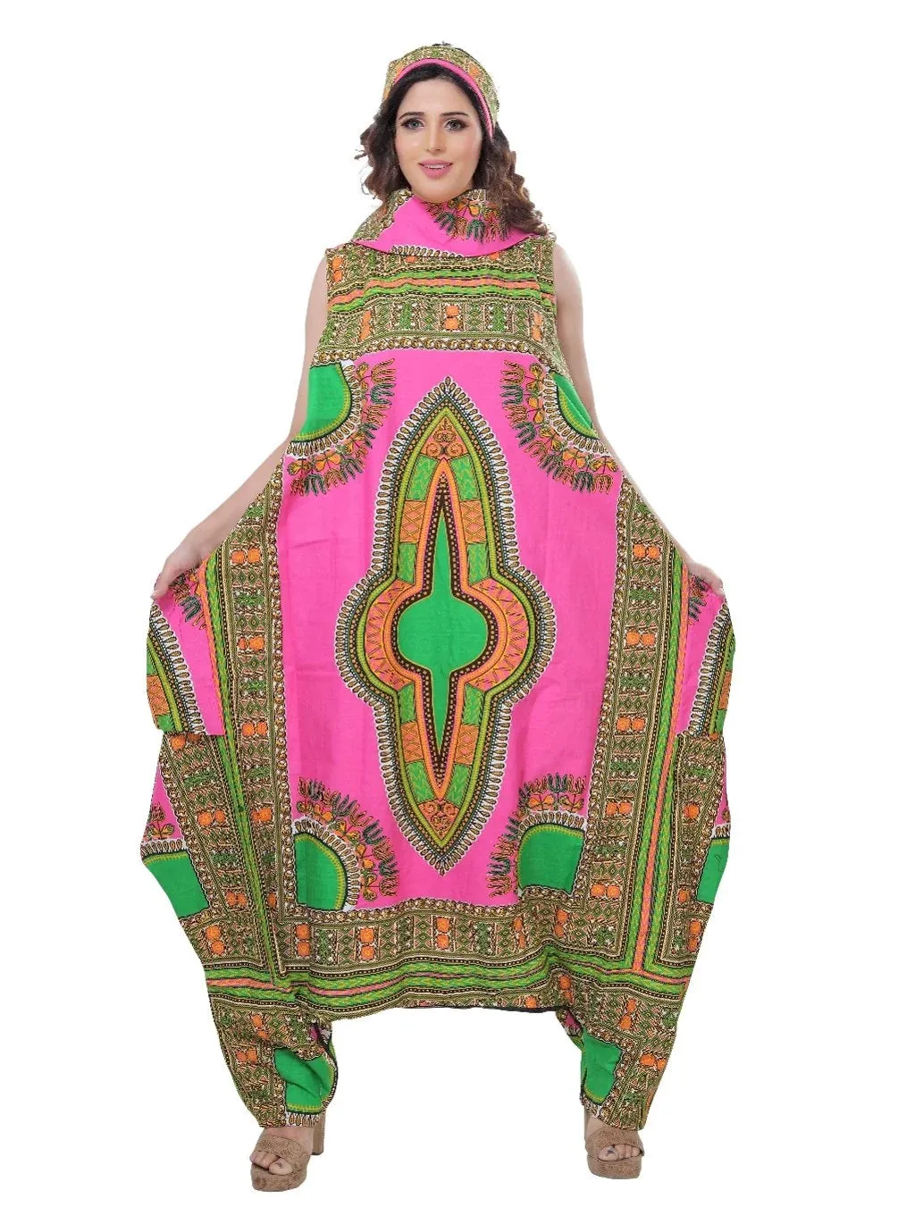 African Print Jumpsuit