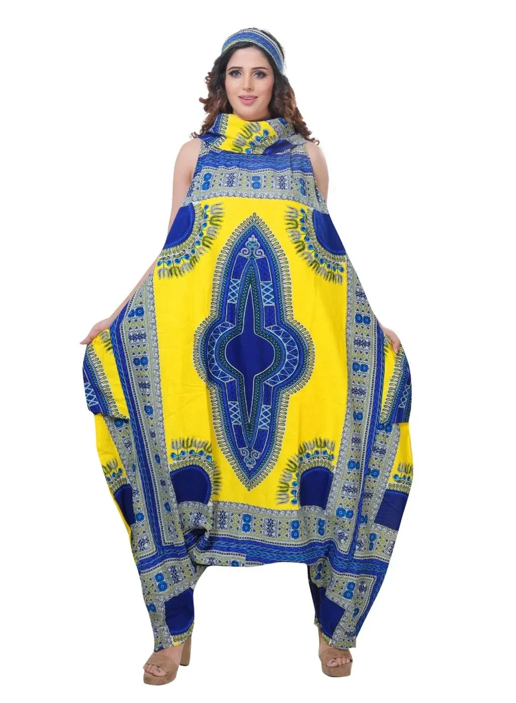 African Print Jumpsuit