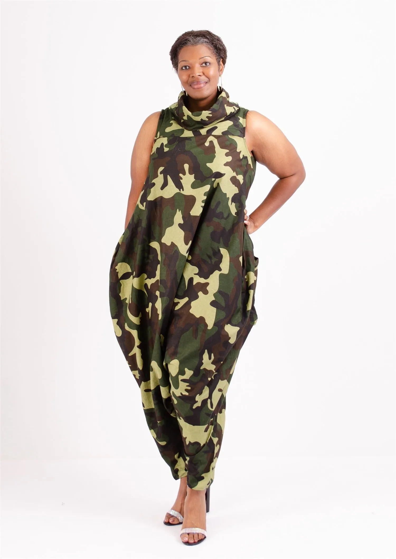 African Print Jumpsuit