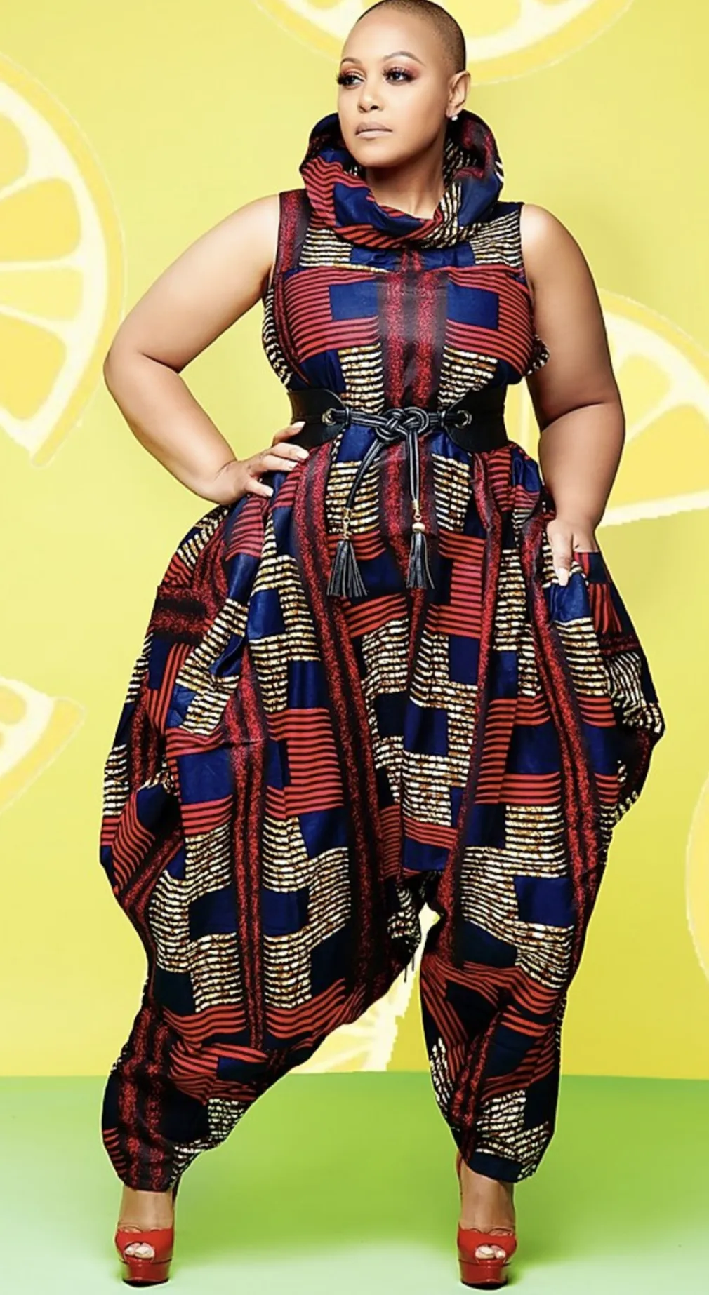 African Print Jumpsuit