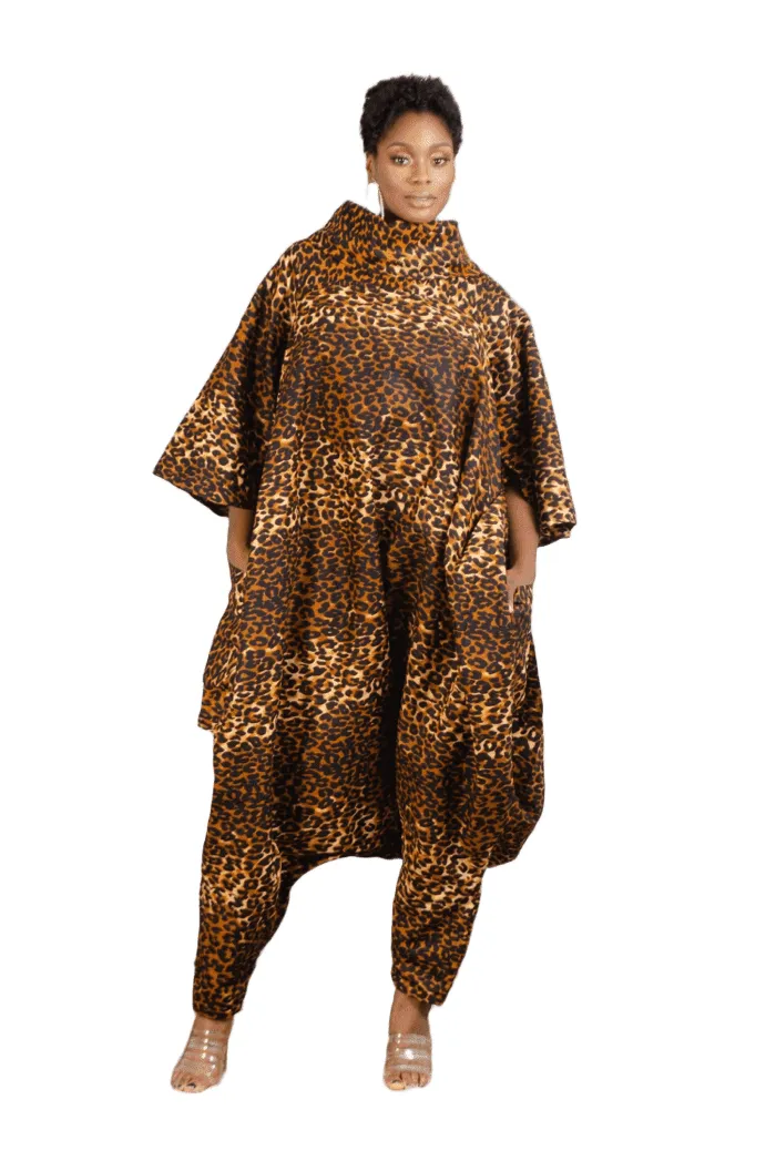 African Print Jumpsuit