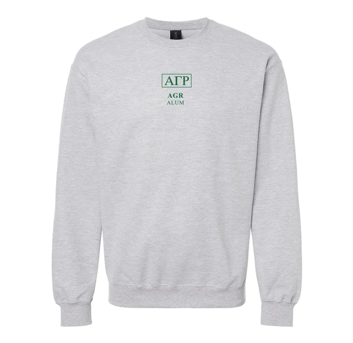 AGR Alumni Embroidered Greek letter Crewneck