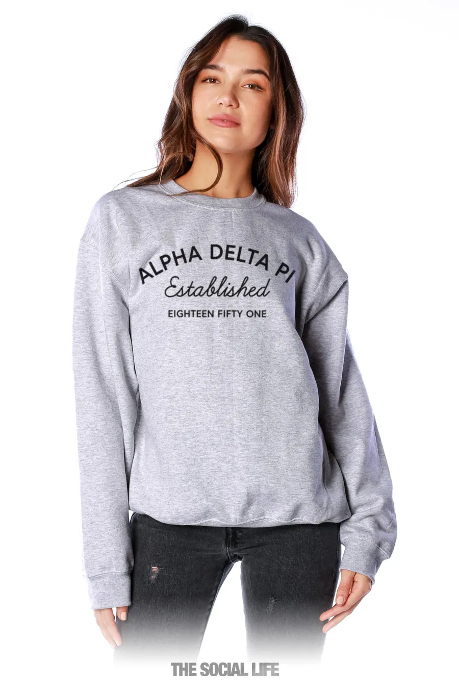 Alpha Delta Pi Standard Crewneck