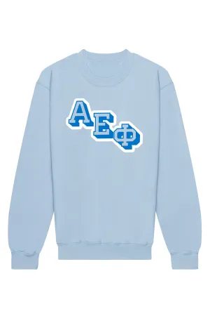 Alpha Epsilon Phi Varsity Letters Crewneck