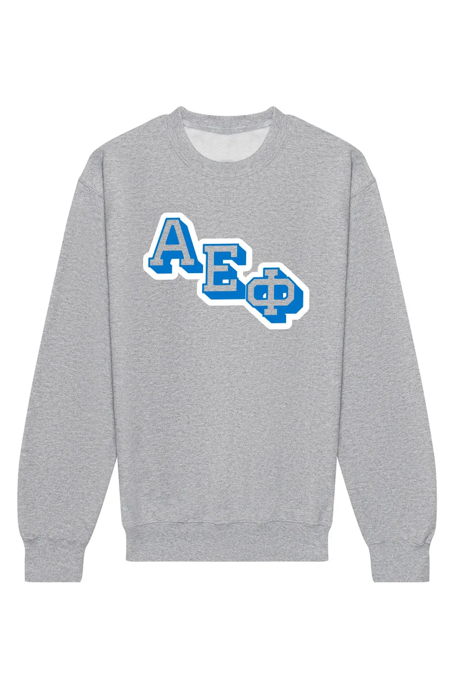 Alpha Epsilon Phi Varsity Letters Crewneck