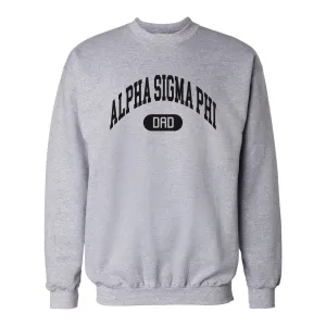 Alpha Sig Classic Dad Crewneck