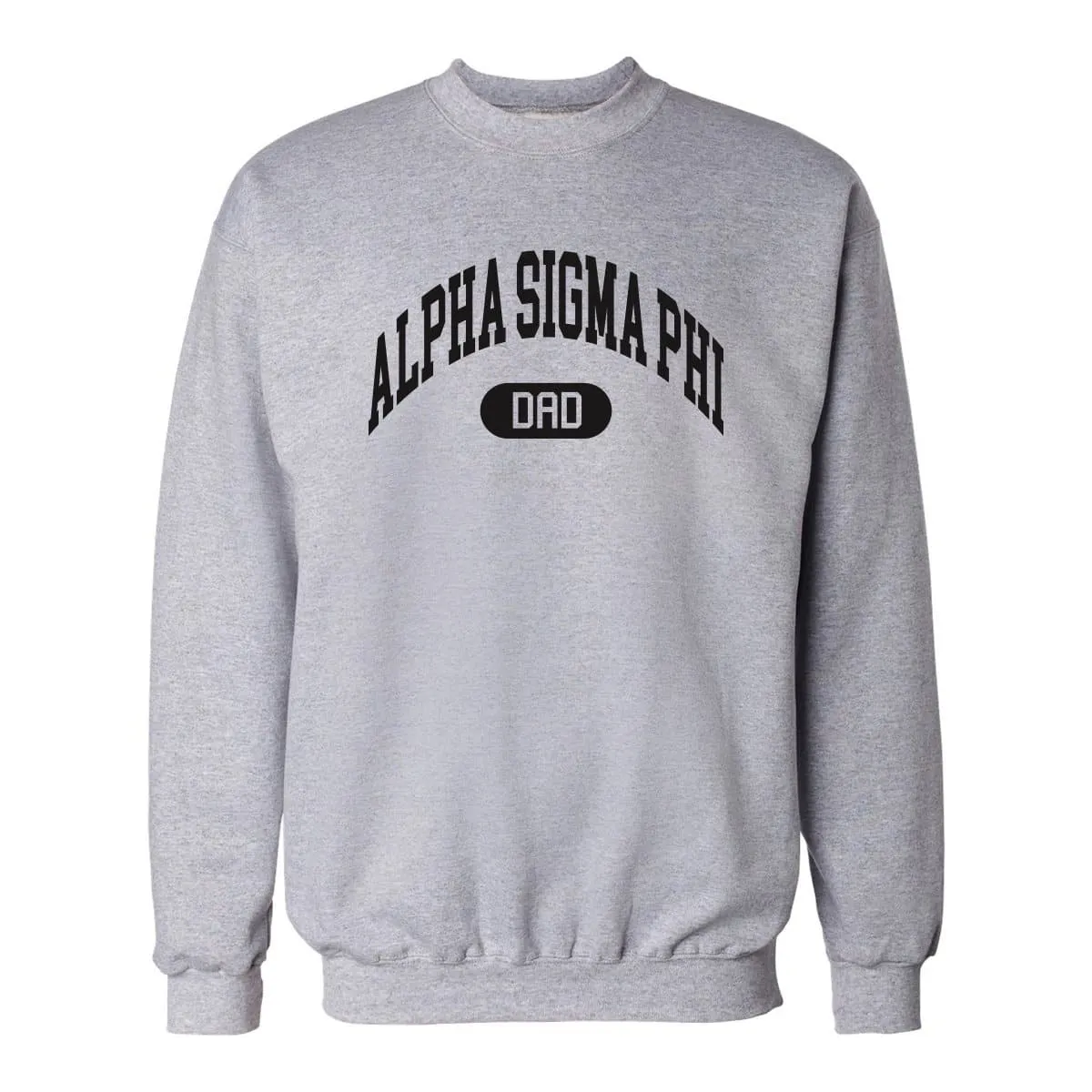 Alpha Sig Classic Dad Crewneck
