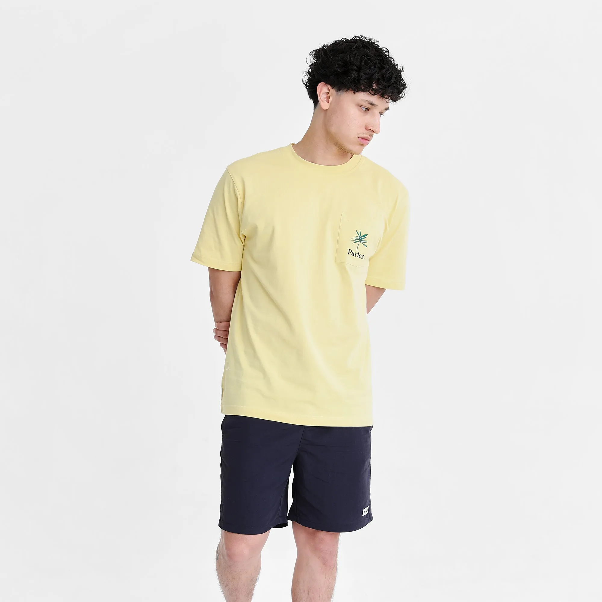 Areca Pocket T-Shirt Dusky Yellow