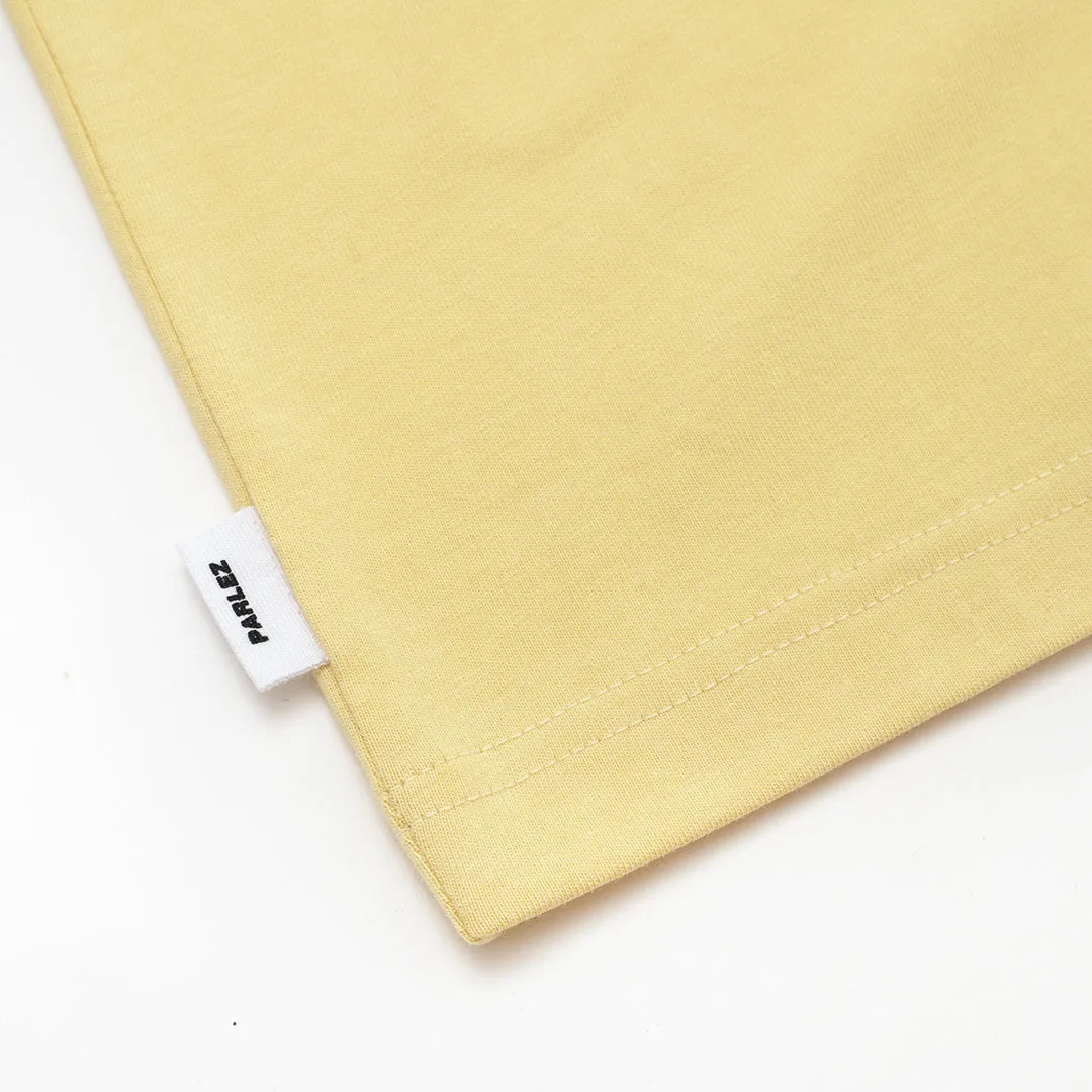 Areca Pocket T-Shirt Dusky Yellow