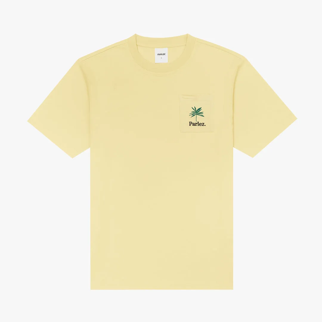 Areca Pocket T-Shirt Dusky Yellow