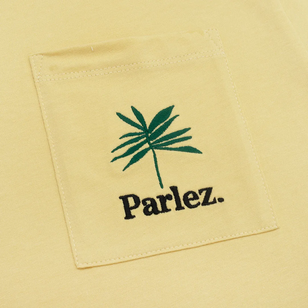 Areca Pocket T-Shirt Dusky Yellow