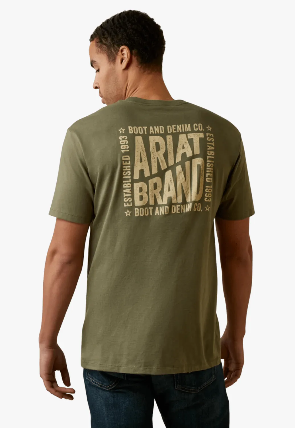 Ariat Mens Curve Ball T-Shirt
