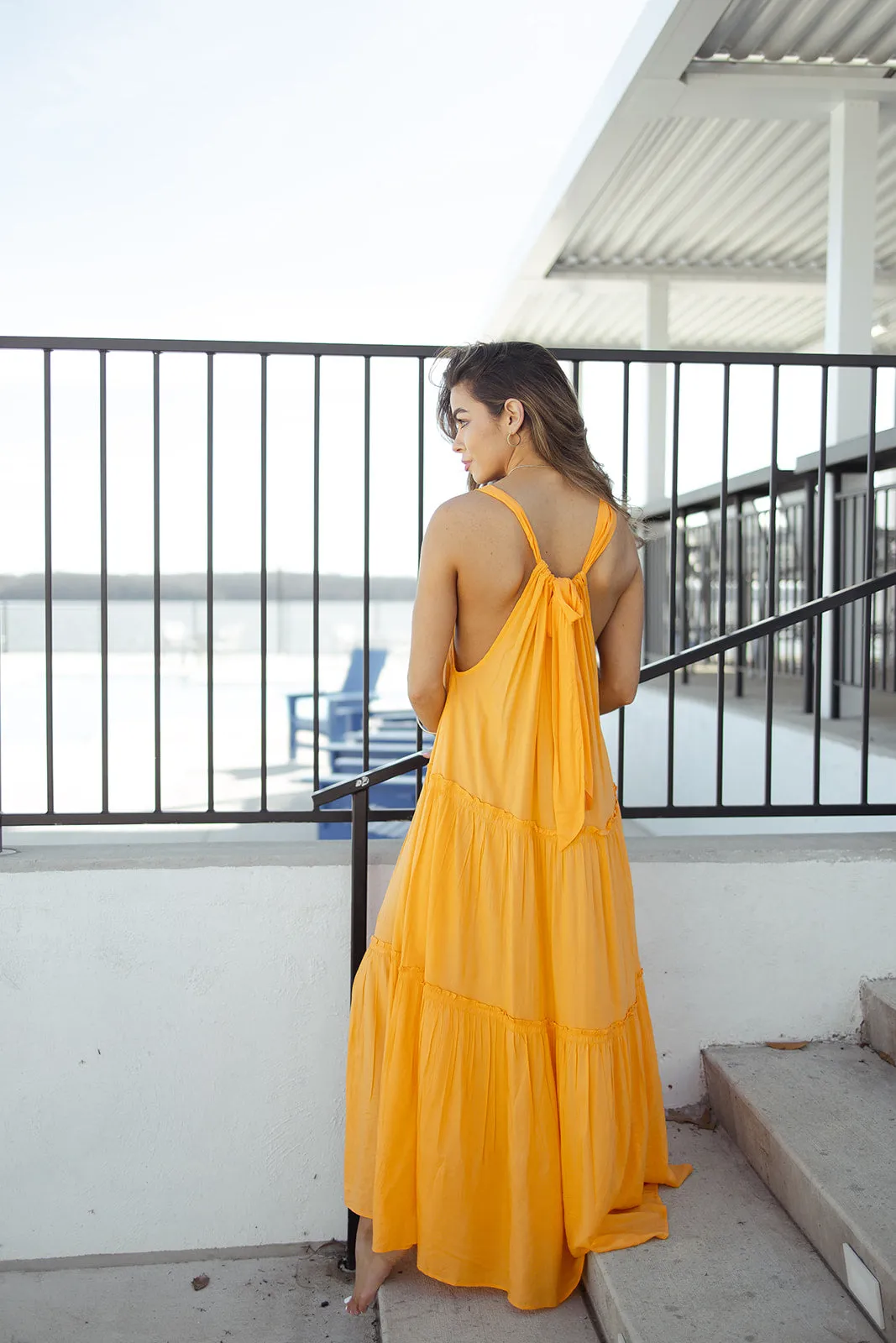 Bali beach Maxi - Sunkist