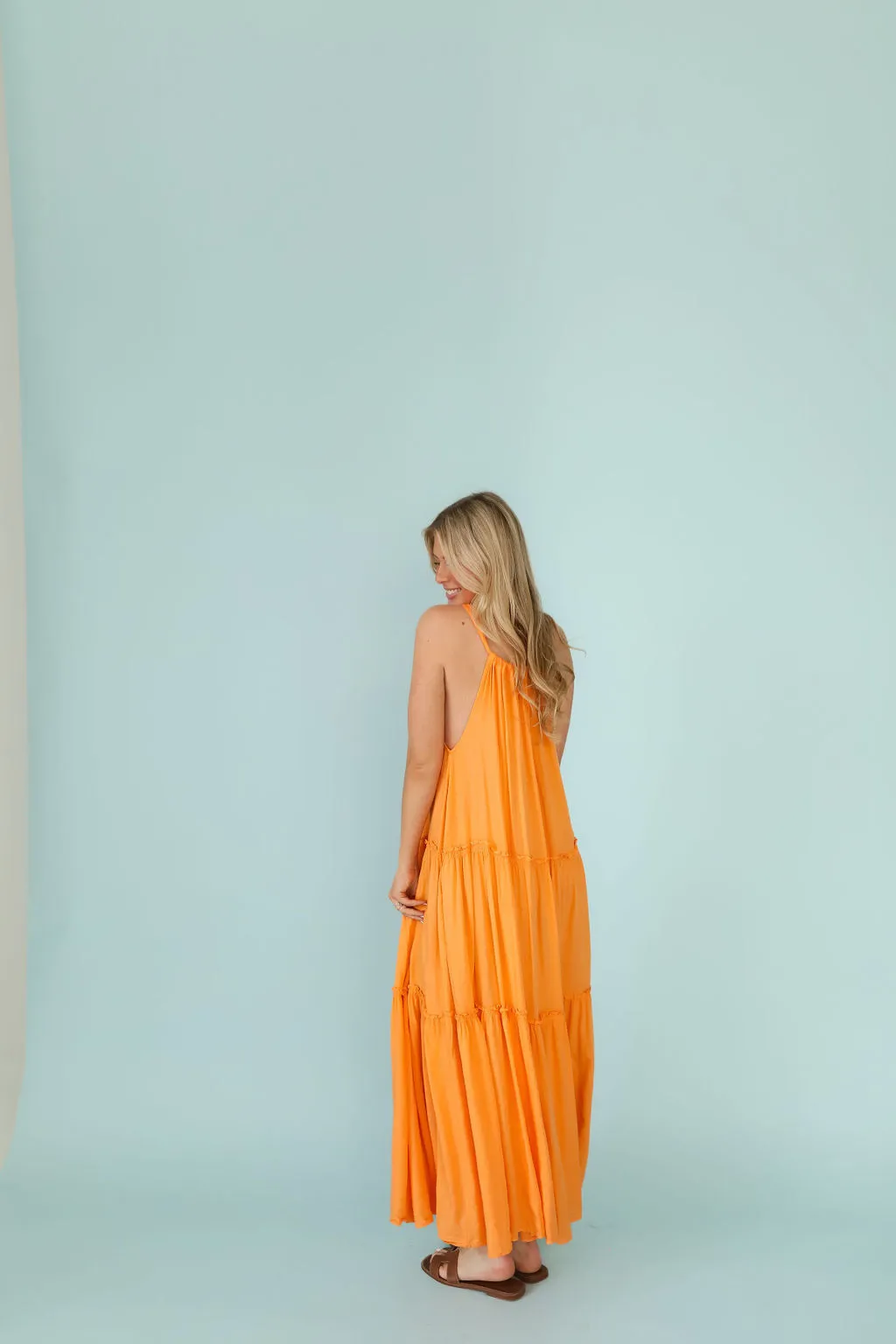 Bali beach Maxi - Sunkist