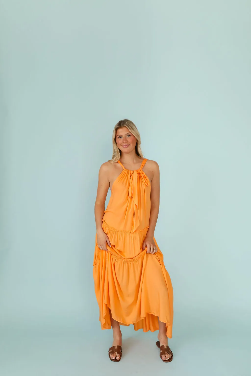 Bali beach Maxi - Sunkist