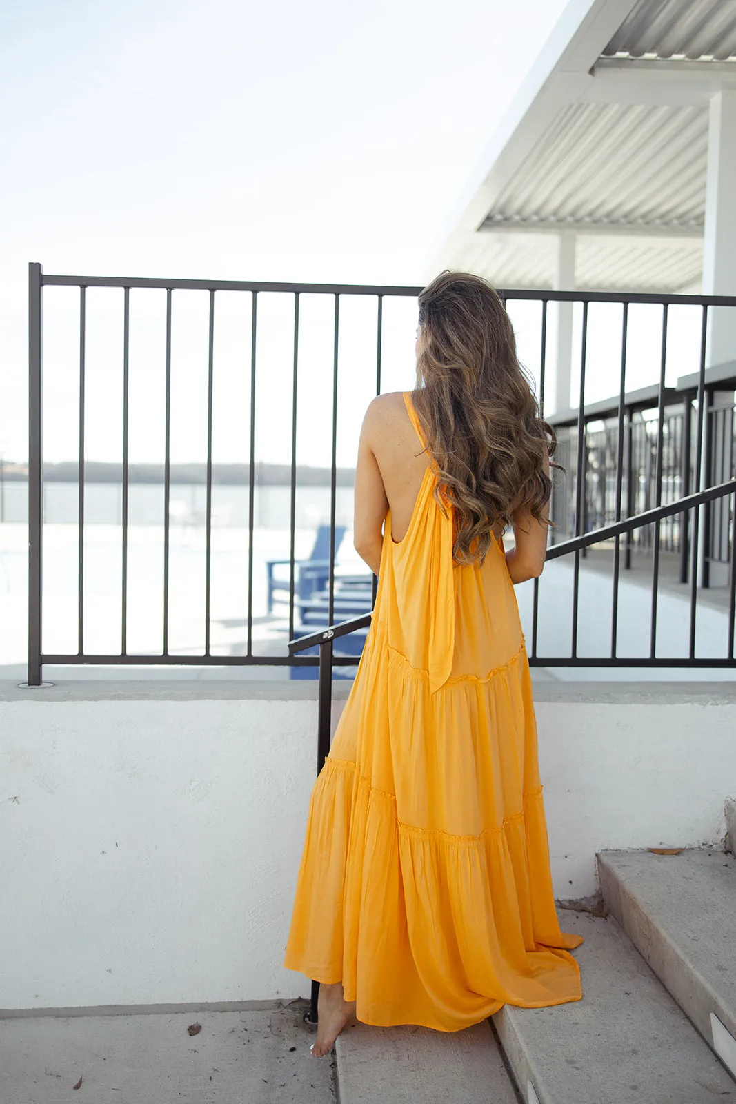 Bali beach Maxi - Sunkist