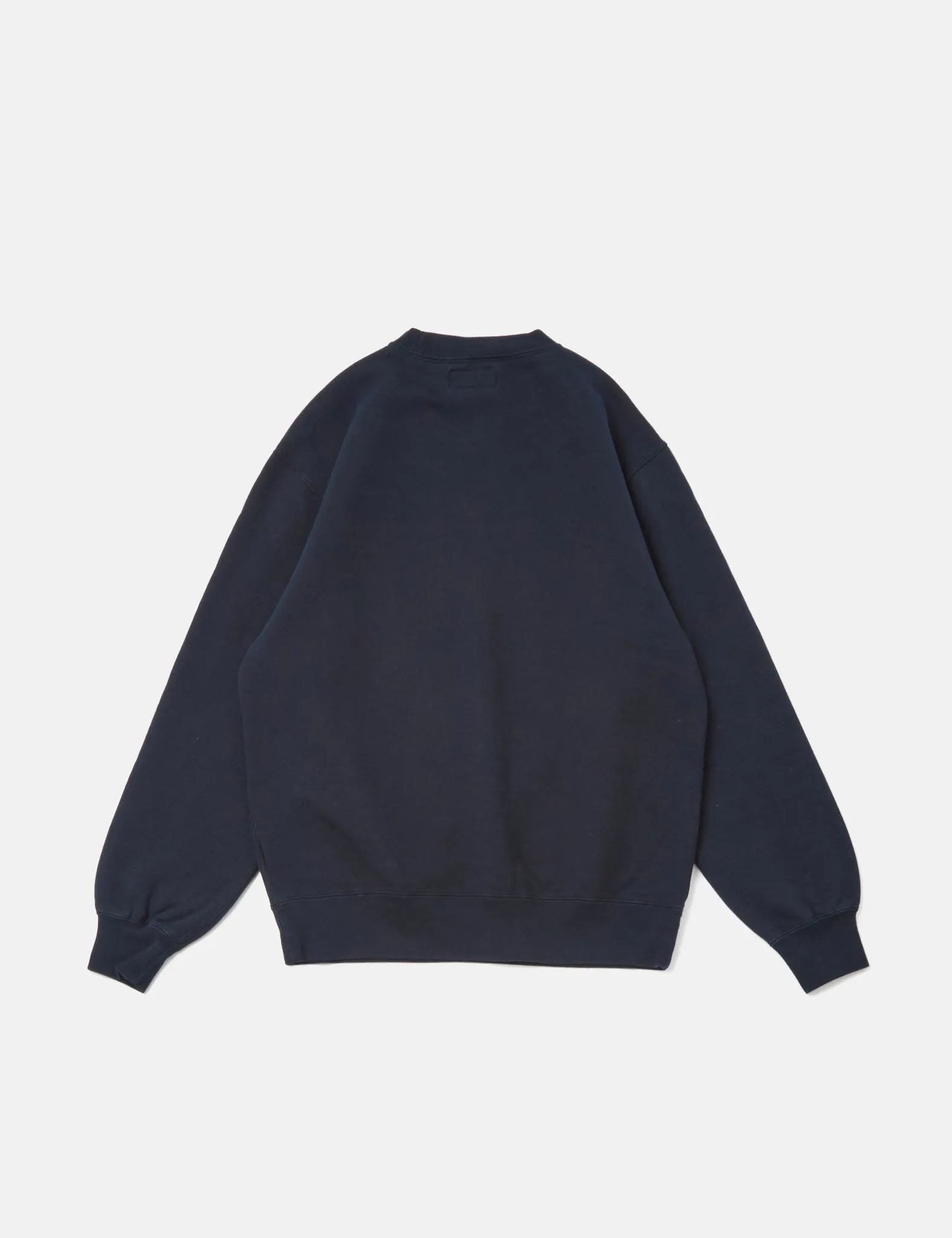 Beams Plus Crew Sweatshirt - Navy Blue
