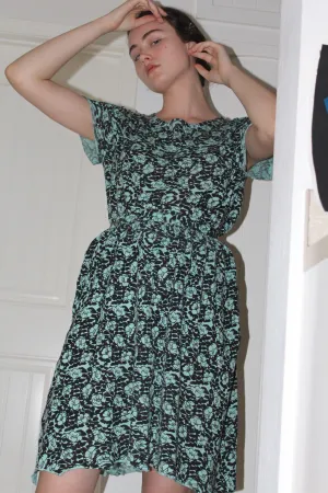 Beklina Detached Dress Aqua Poppy