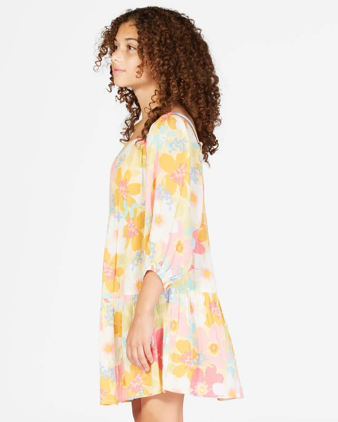 BILLABONG GIRLS Love Crush Babydoll Dress