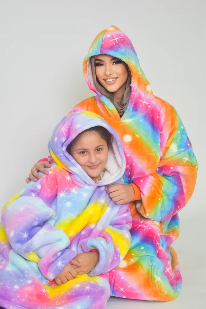 Blanket Jumper - Rainbow