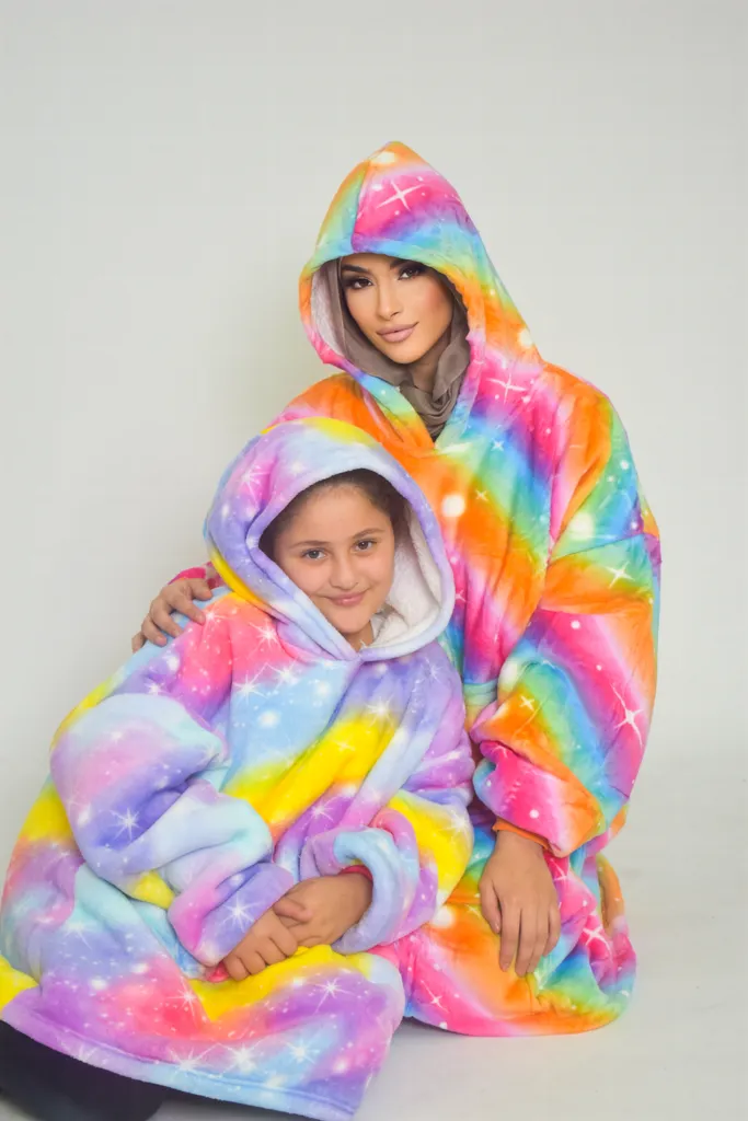 Blanket Jumper - Rainbow
