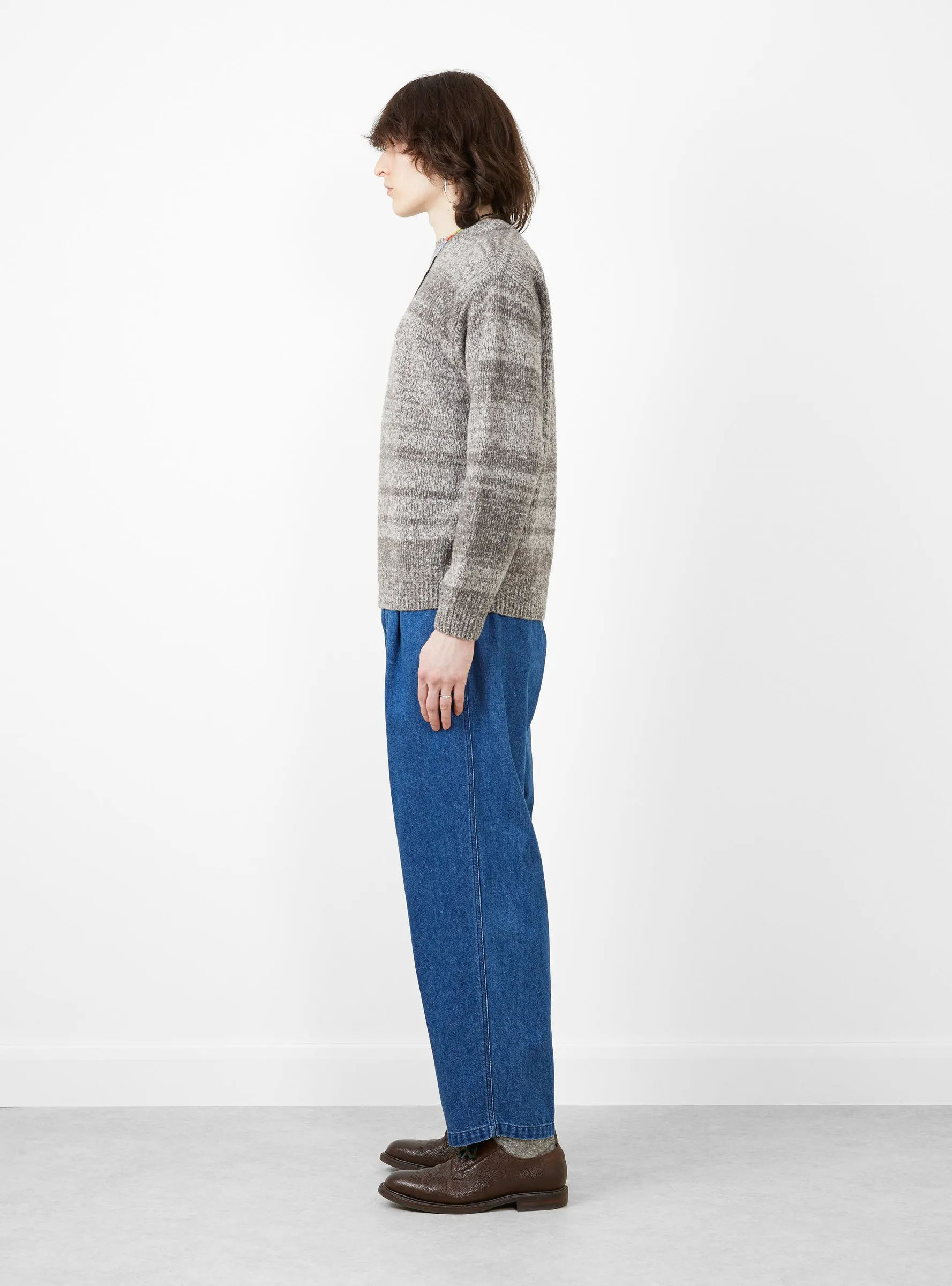 Boucle Crew Dust & Ecru