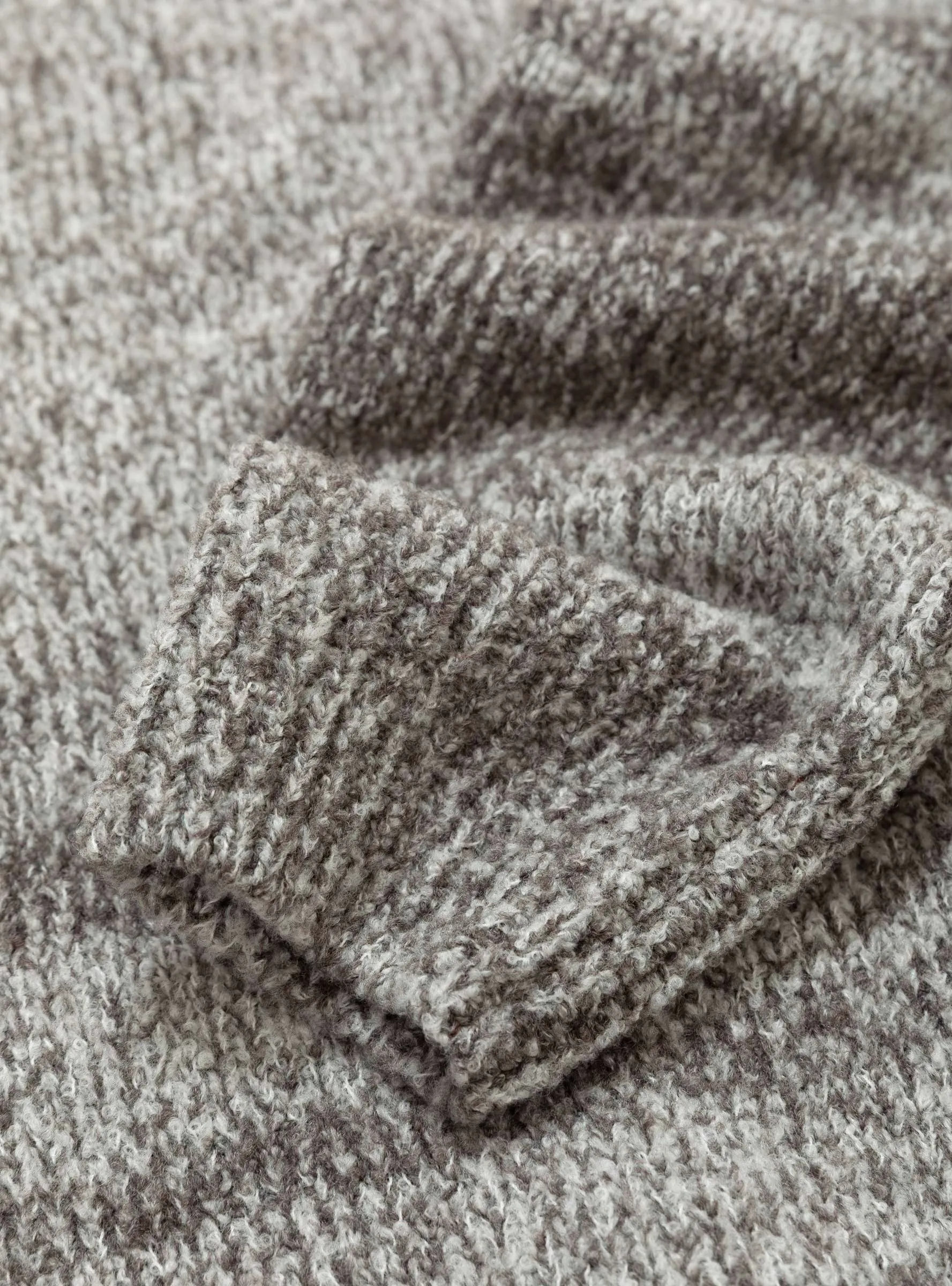 Boucle Crew Dust & Ecru