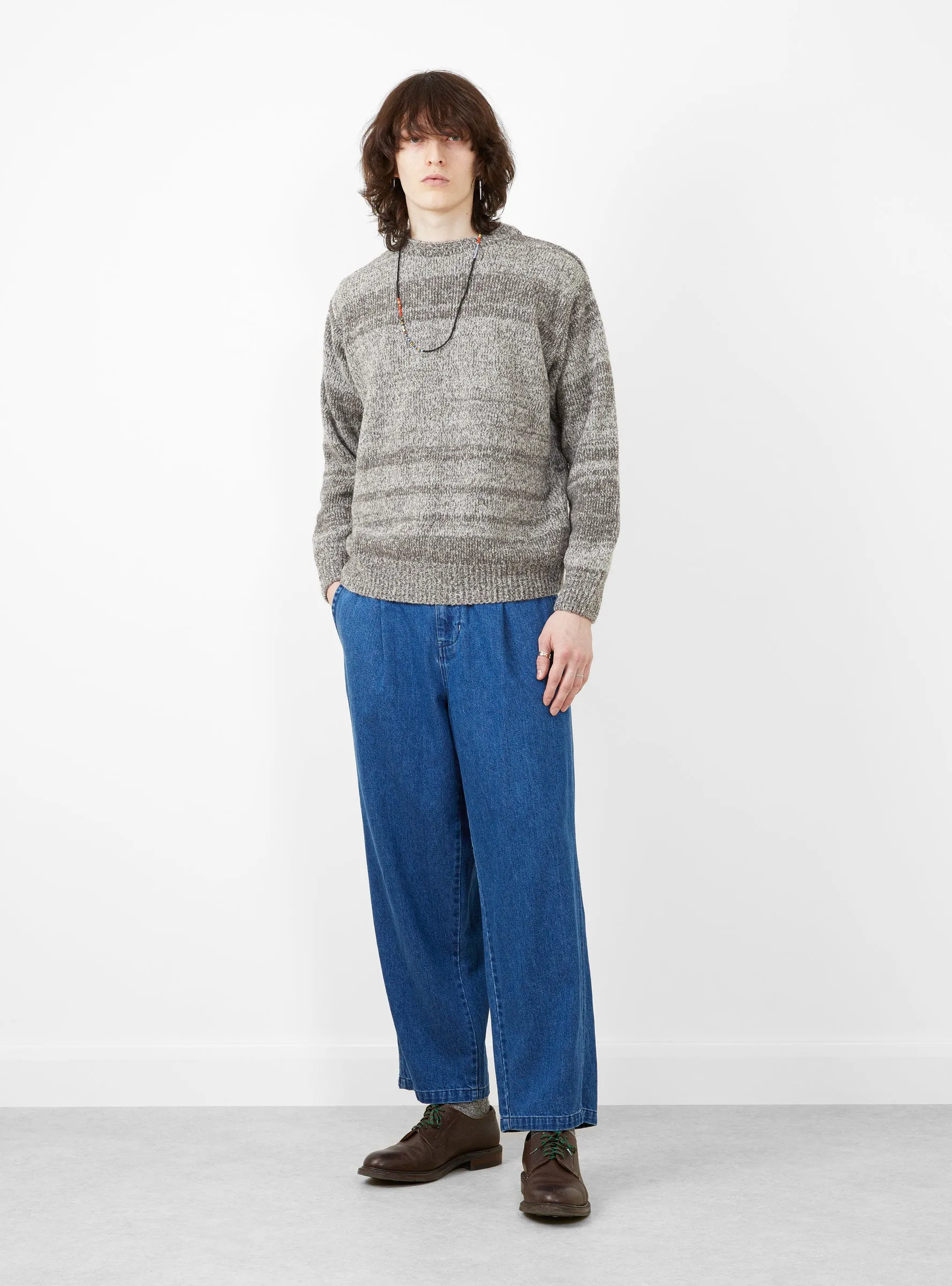 Boucle Crew Dust & Ecru