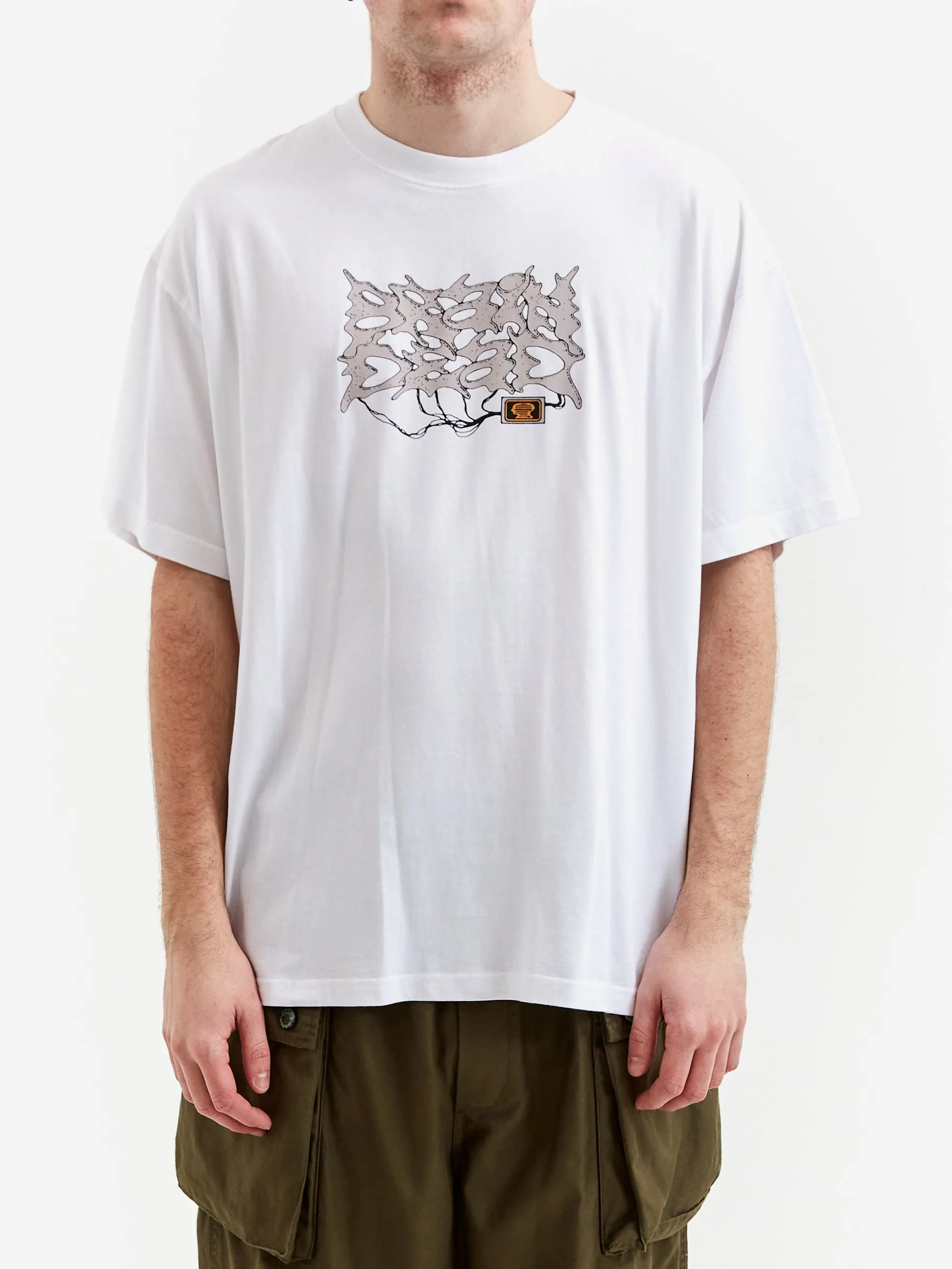 Brain Dead Bio Organic Mutator T-Shirt - White