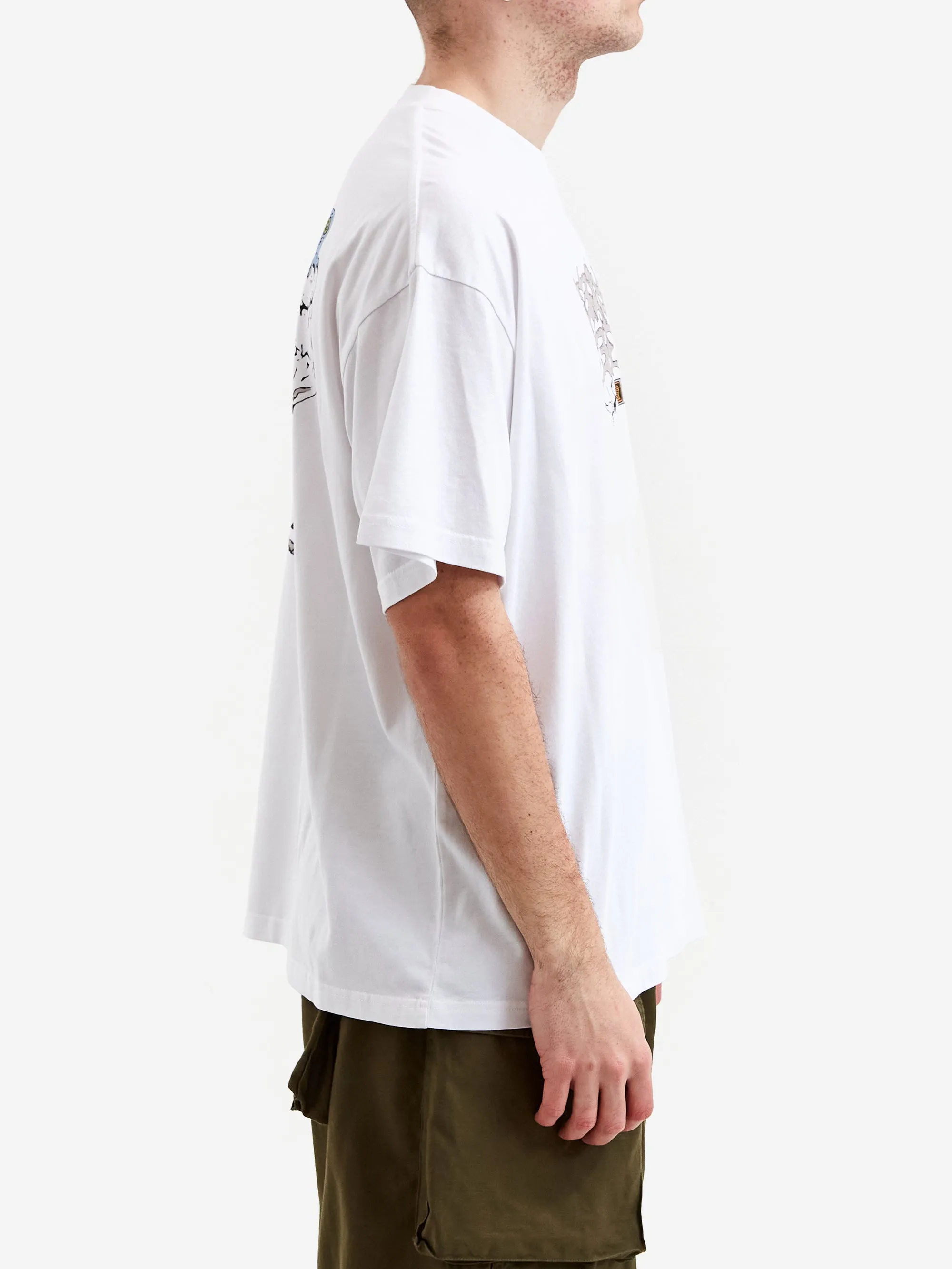 Brain Dead Bio Organic Mutator T-Shirt - White