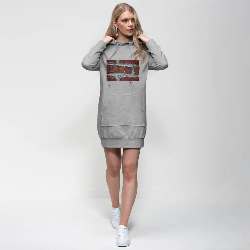 bricks Premium Adult Hoodie Dress