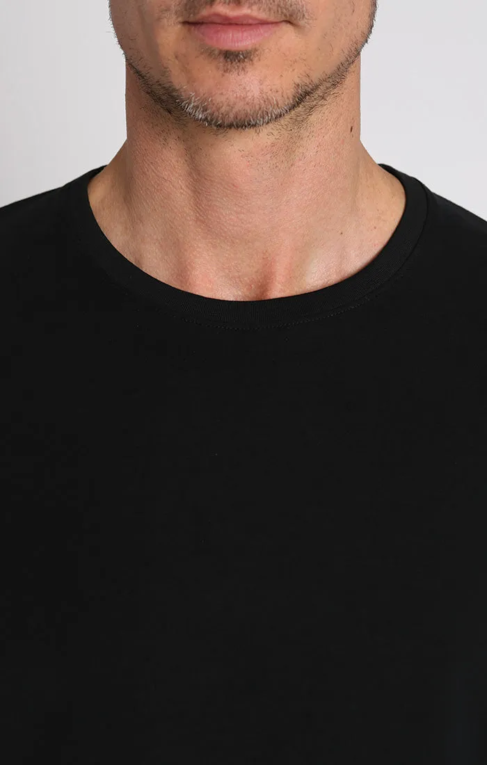 Bryant Long Sleeve Sueded Cotton Crewneck