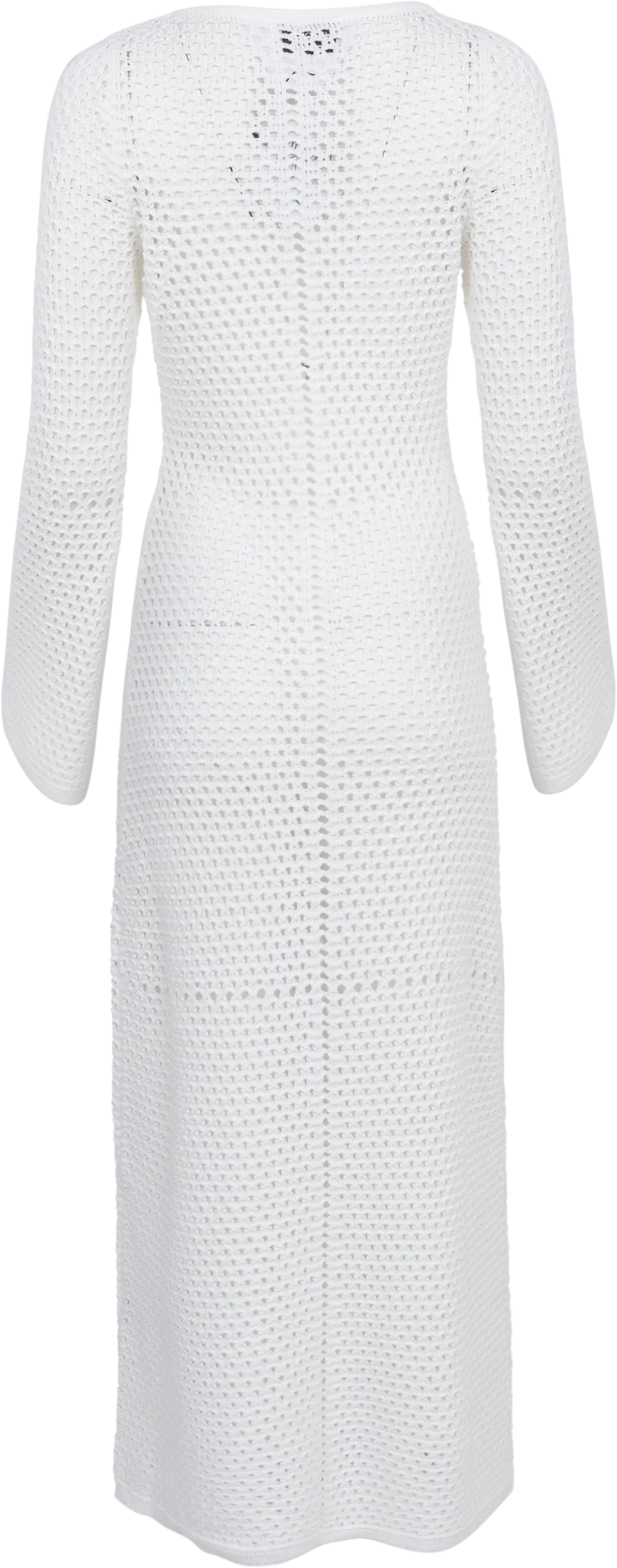 Cami Crochet Knit Maxi Dress - White