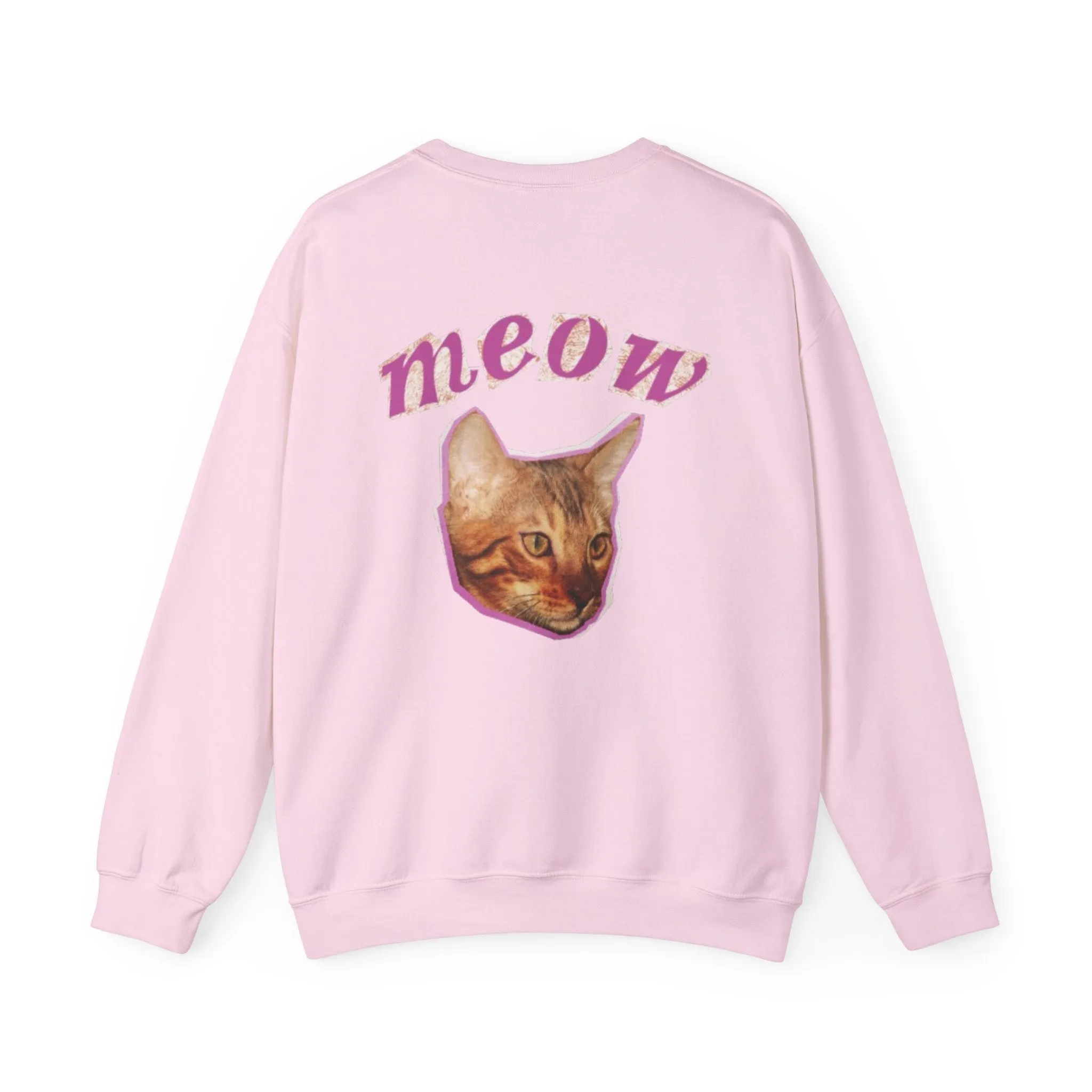 Cat Lady Crewneck Sweatshirt - Cute Cat Lover Gift, Unisex Hoodie, Cat Mom Jumper, Feline Kitty Blouse, Pet Owner Top