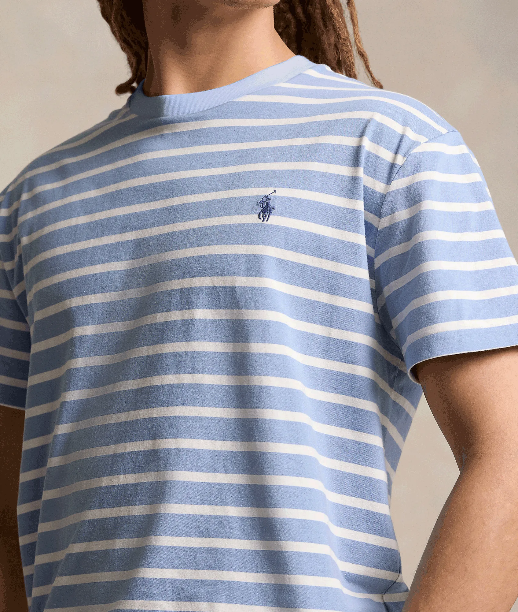 Classic Fit Striped Jersey T-shirt - Multi