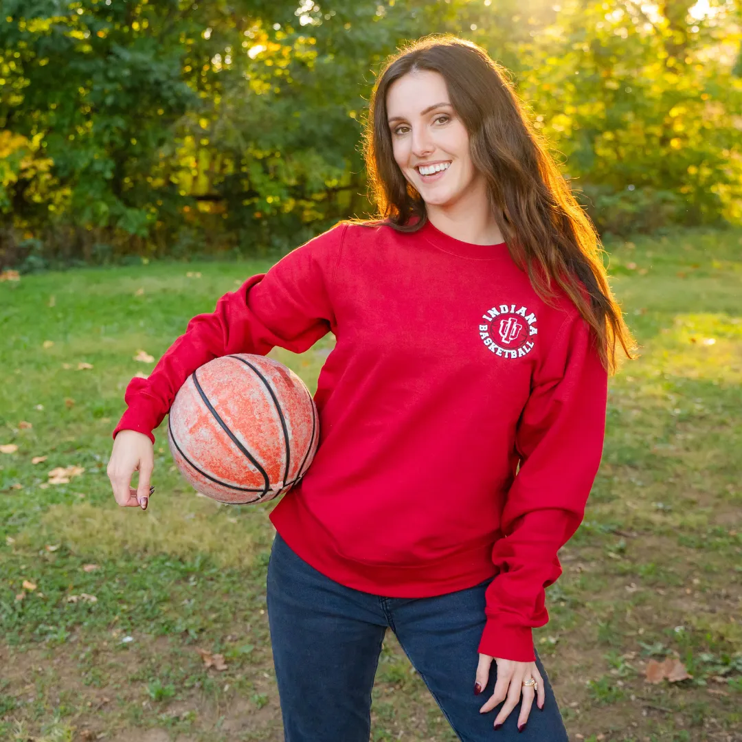 Classic Indiana Basketball Crewneck