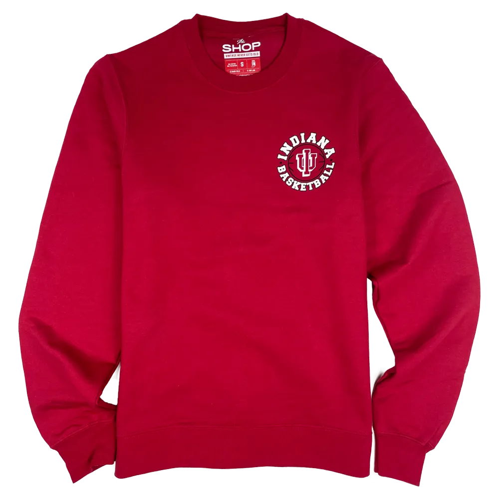 Classic Indiana Basketball Crewneck