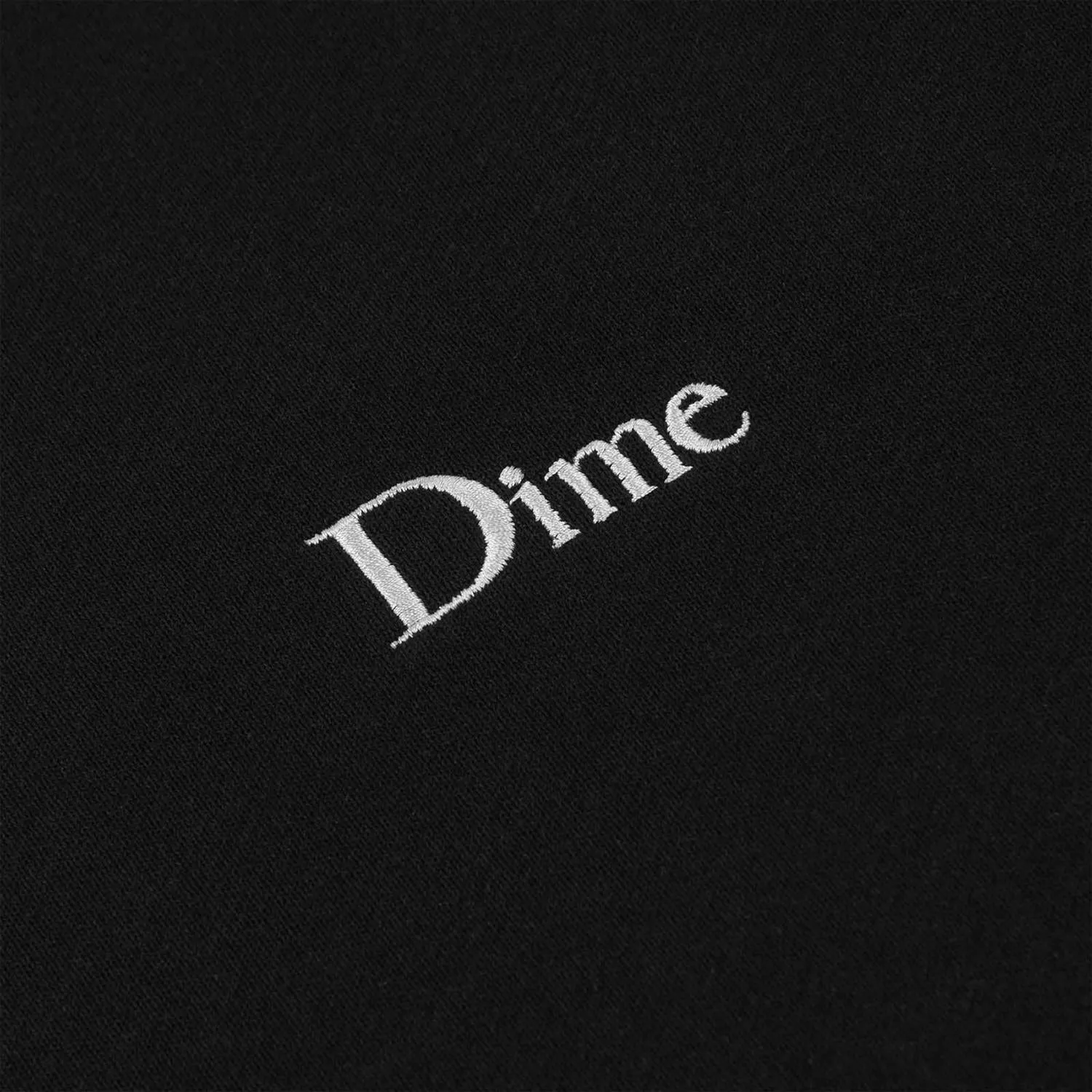 Classic Small Logo Crewneck - Black