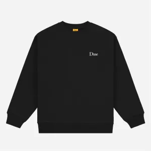 Classic Small Logo Crewneck - Black