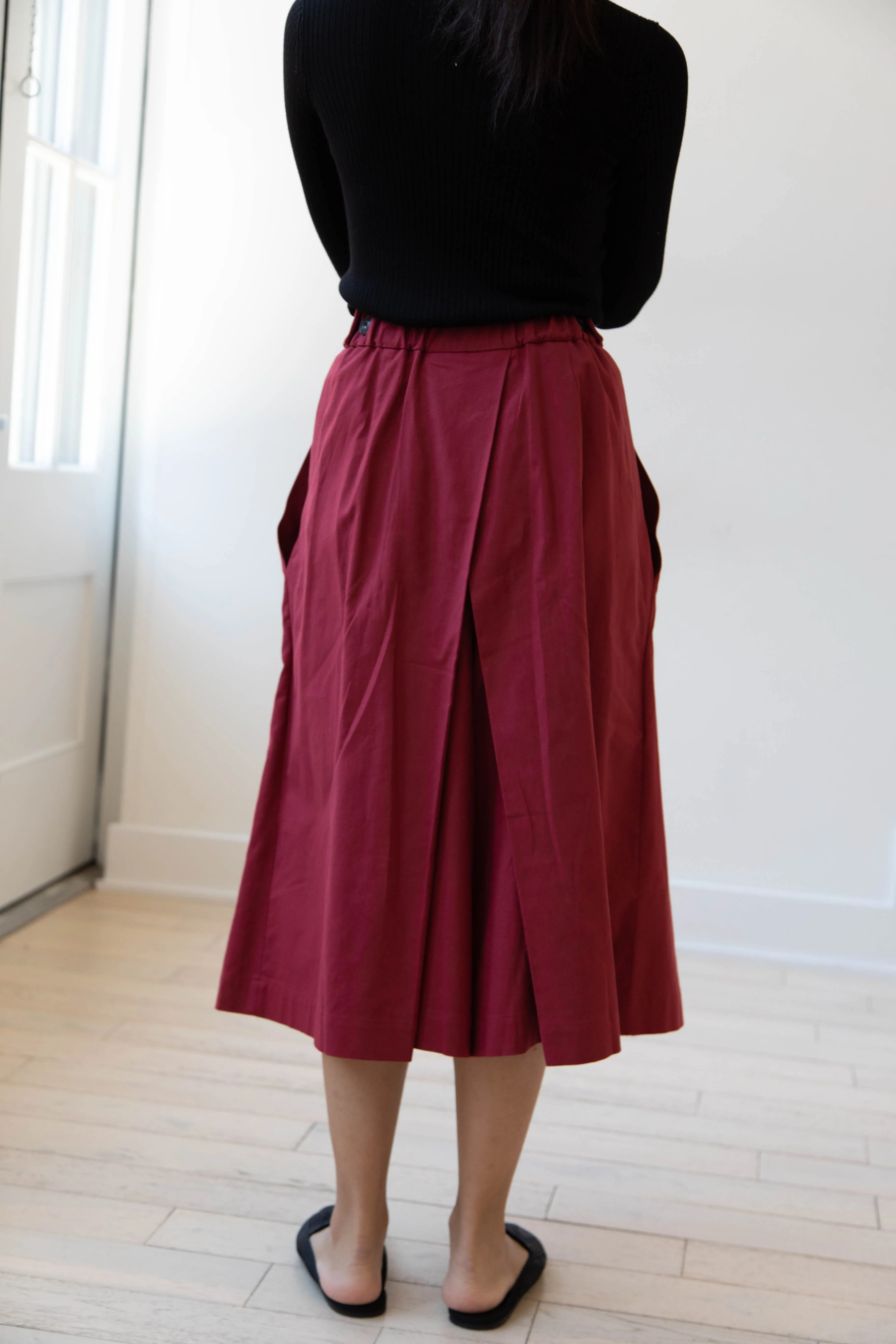 École de Curiosités | Pina Pants in Red Wine