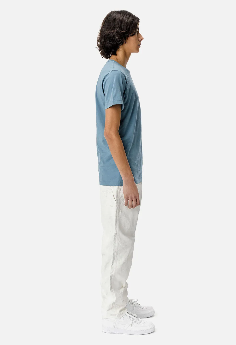 Cotton Classic Crew / Dusty Blue
