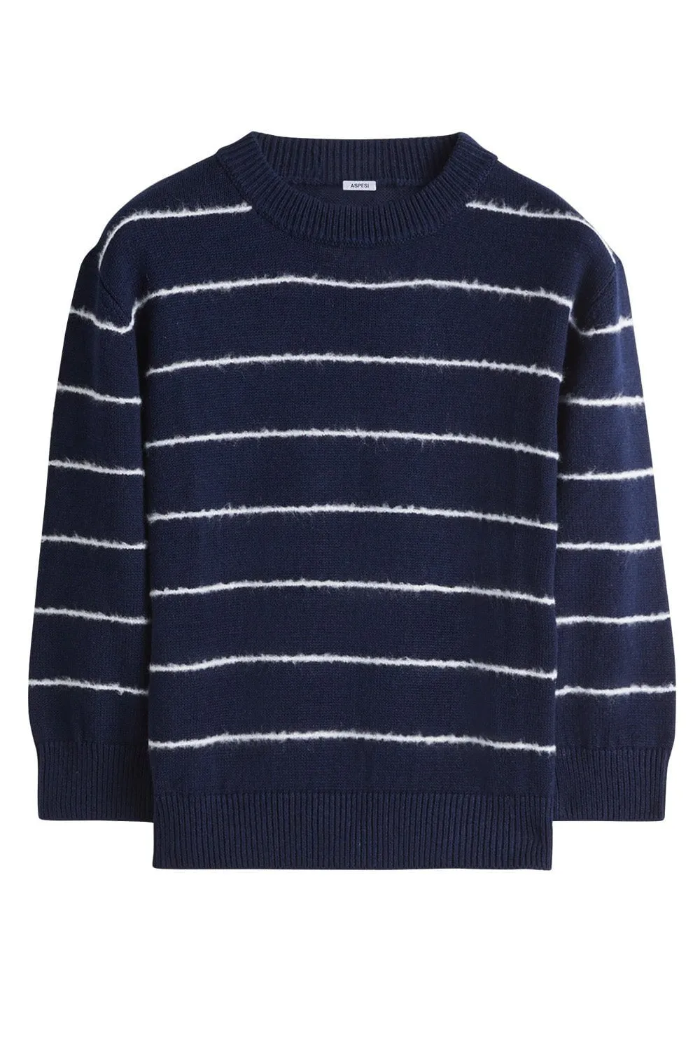 Crewneck Jumper - Blue Stripe