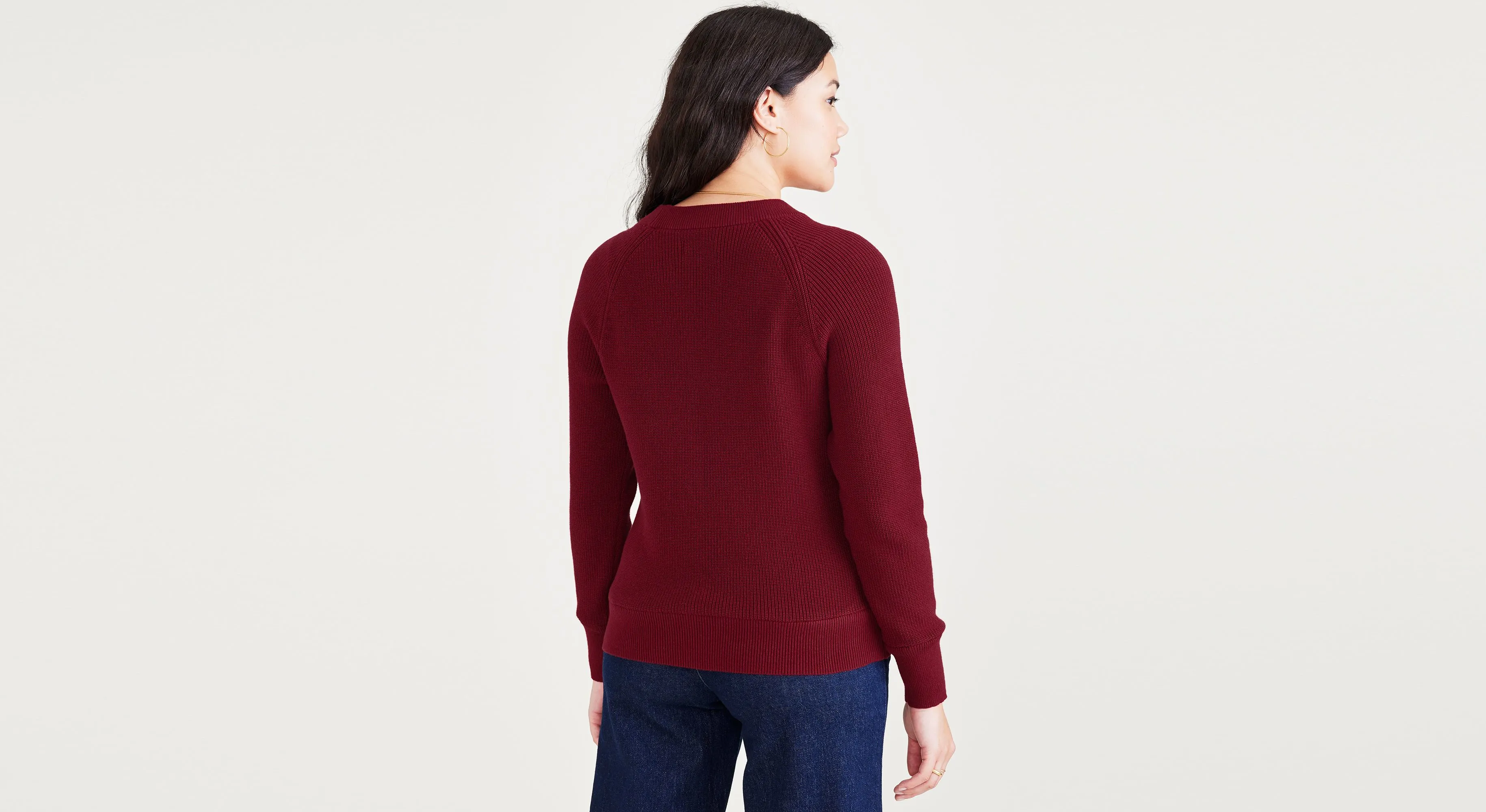 Crewneck Sweater, Classic Fit