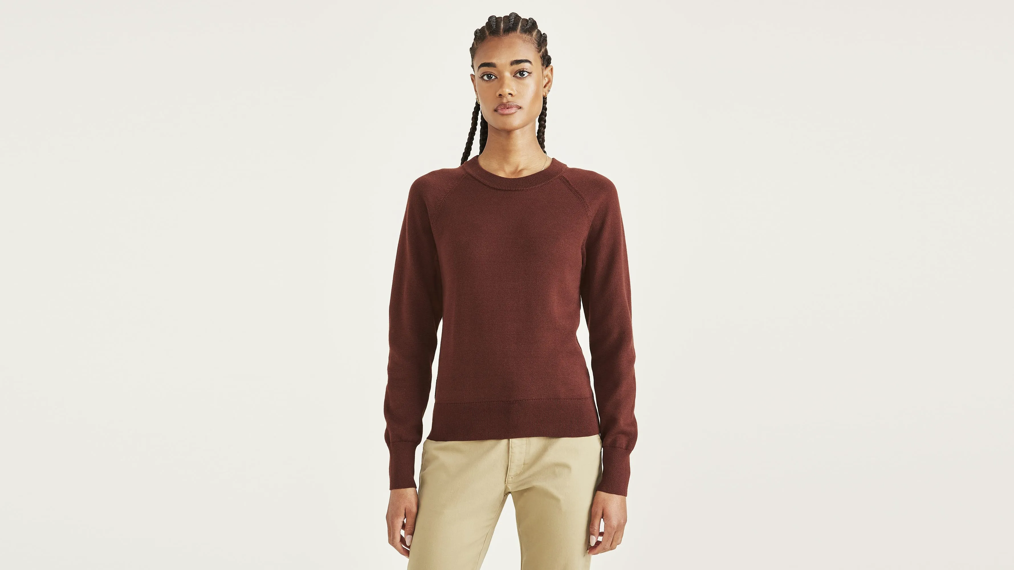 Crewneck Sweater, Classic Fit