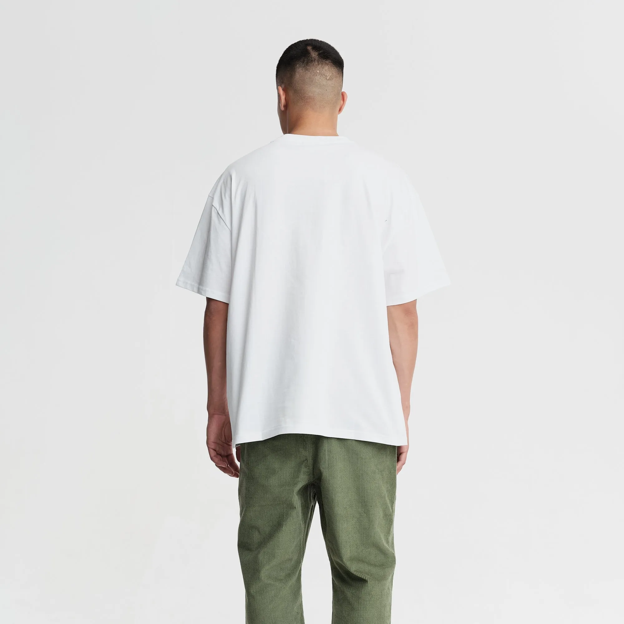 Dale Oversized T-Shirt White