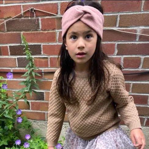 Disana Child Aran Knit Sweater, Merino Wool