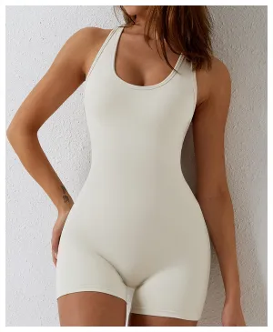 Elevate Lux Jumpsuit Cream