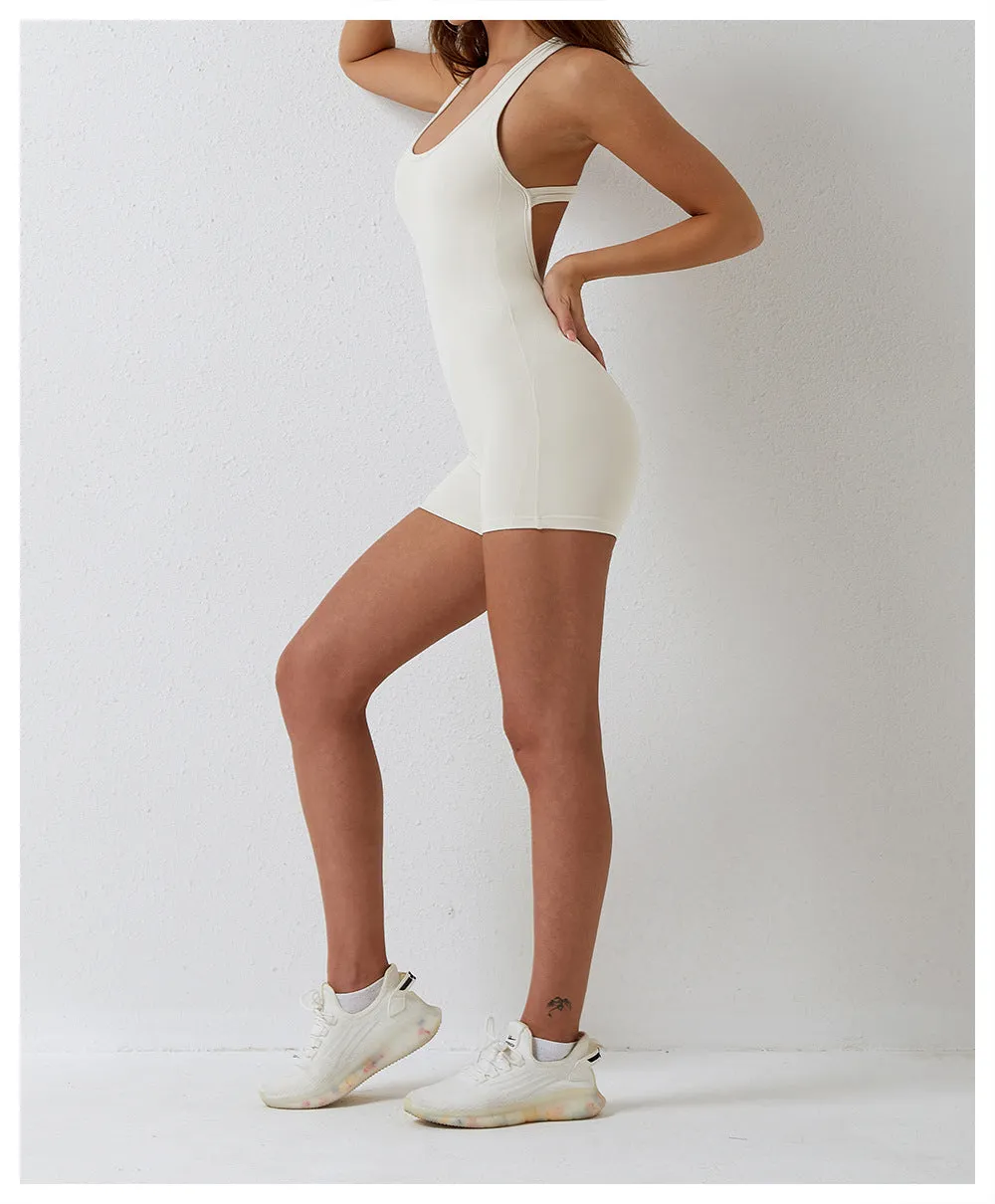Elevate Lux Jumpsuit Cream