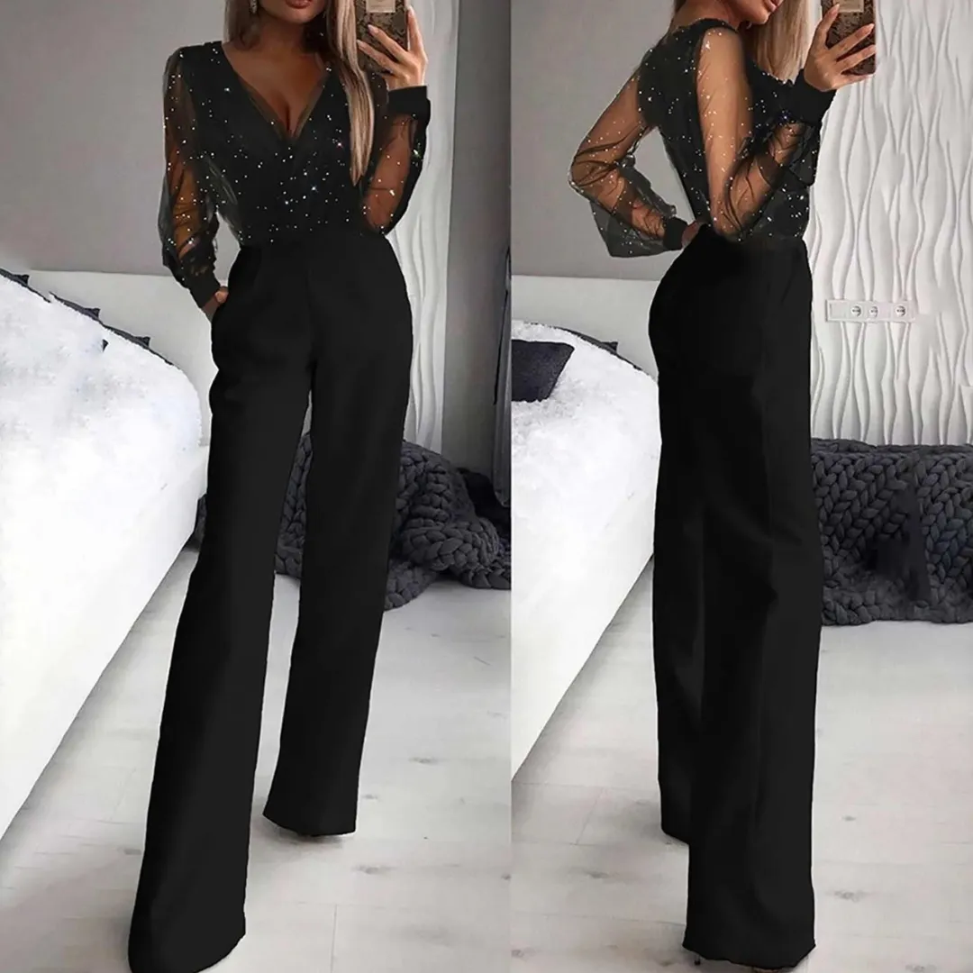 Eve - Glitter Jumpsuit