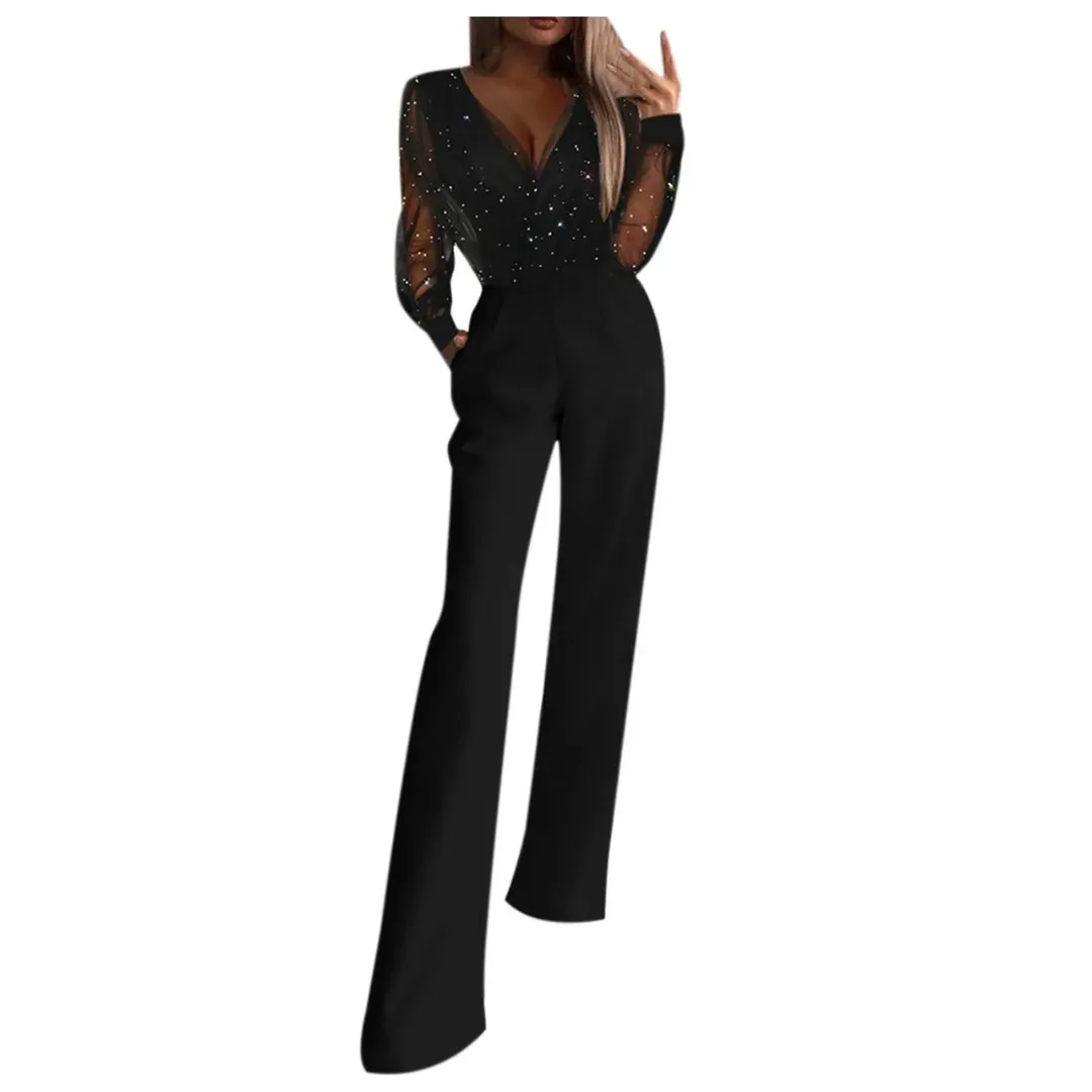 Eve - Glitter Jumpsuit